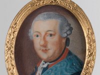 GG Min 46  GG Min 46, Deutsch um 1765, Carl I. von Braunschweig-Lüneburg (1713-1780), Elfenbein, 3,8 x 3 cm : Museumsfoto: Claus Cordes